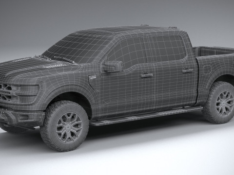 F-150 Tremor 2024 3D Model