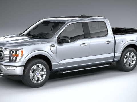 F-150 XLT 2021 Model 3D