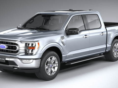 F-150 XLT 2021 3D Модель