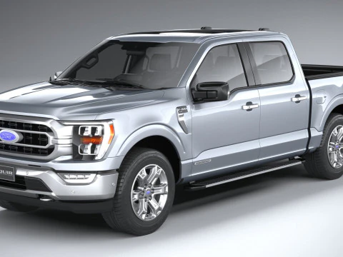 F-150 XLT 2021 3D Model