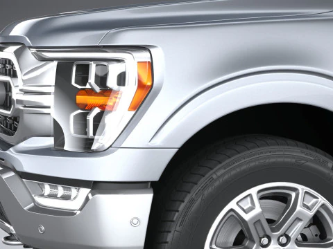F-150 XLT 2021 3D Model