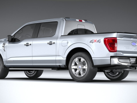 F-150 XLT 2021 3D Модель