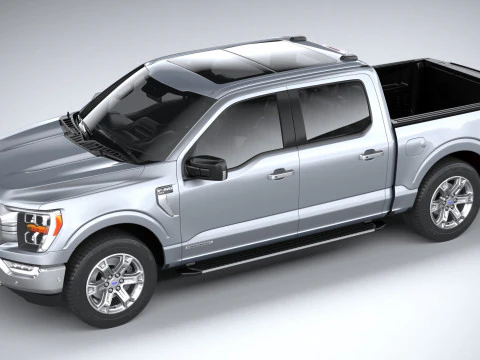 F-150 XLT 2021 3D Model