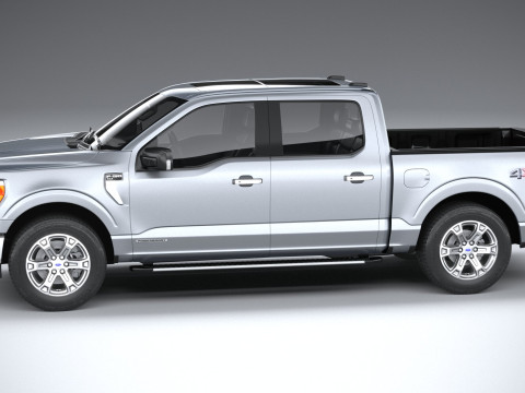 F-150 XLT 2021 3D Модель