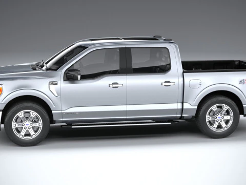 F-150 XLT 2021 3D Model