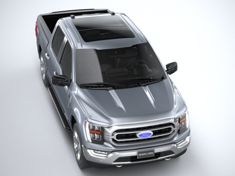 F-150 XLT 2021 3D Модель