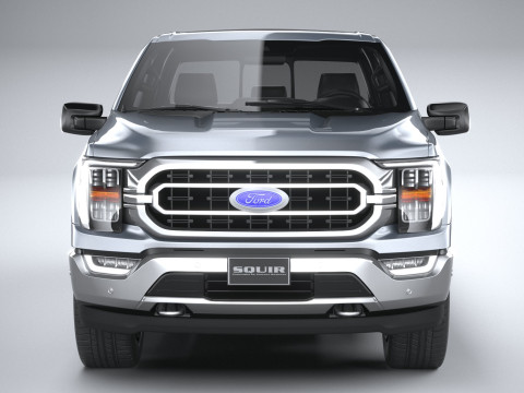 F-150 XLT 2021 3D Модель