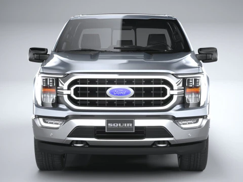 F-150 XLT 2021 3D Model
