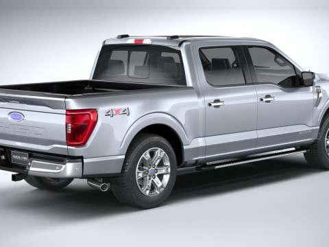 F-150 XLT 2021 3D Модель
