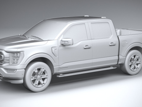 F-150 XLT 2021 3D Модель