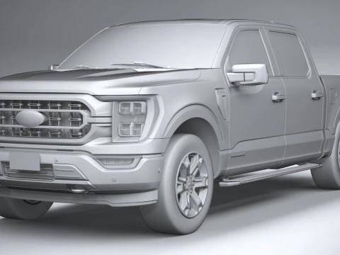 F-150 XLT 2021 3D Model