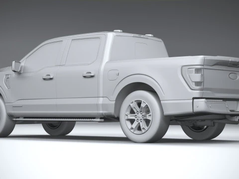 F-150 XLT 2021 3D Model
