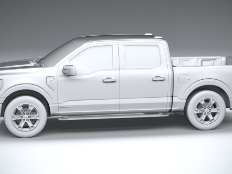 F-150 XLT 2021 3D Модель