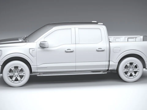 F-150 XLT 2021 3D Model