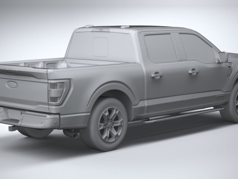 F-150 XLT 2021 3D Модель
