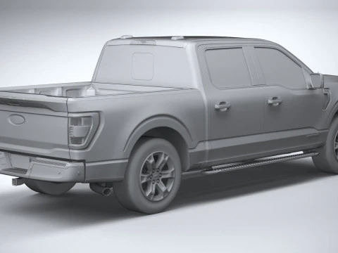 F-150 XLT 2021 3D Model