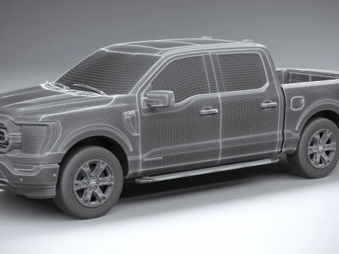 F-150 XLT 2021 3D Model