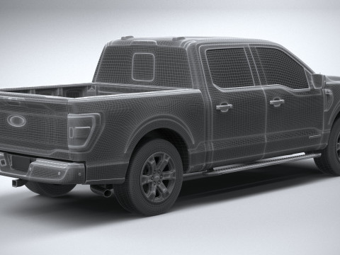 F-150 XLT 2021 3D Модель