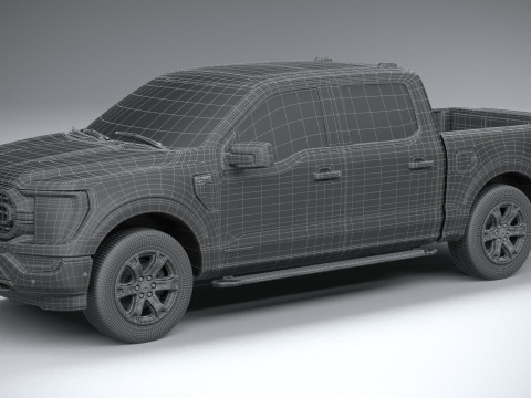 F-150 XLT 2021 3D Модель