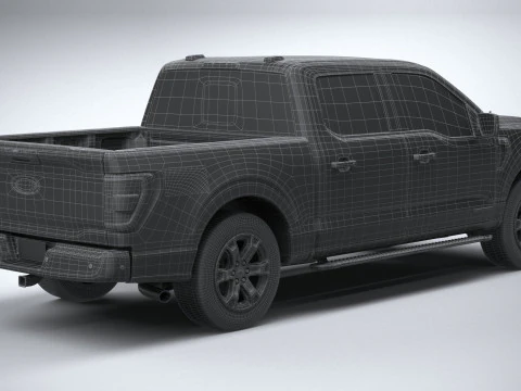 F-150 XLT 2021 3D Model