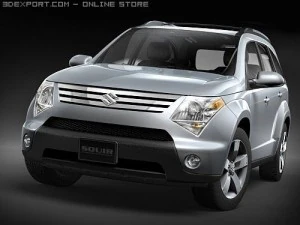 Suzuki XL7 2008 3D Model