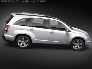 Suzuki XL7 2008 Modello 3D