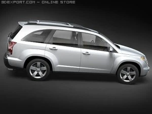 Suzuki XL7 2008 3D Model