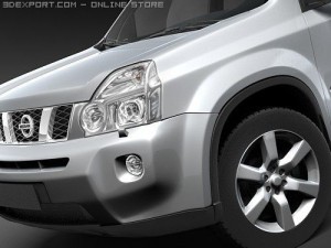 Nissan Xtrail 2008 Modelo 3D