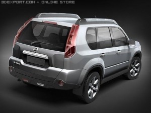 Nissan Xtrail 2008 Modelo 3D