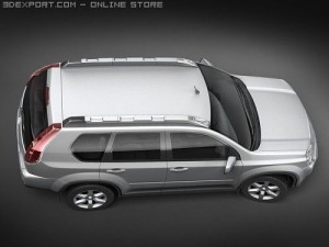 Nissan Xtrail 2008 Modelo 3D