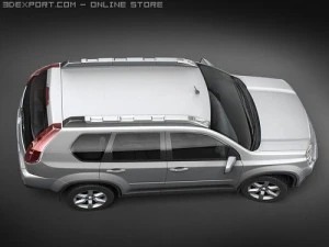 Nissan Xtrail 2008 3D Model