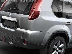 Nissan Xtrail 2008 3D Model