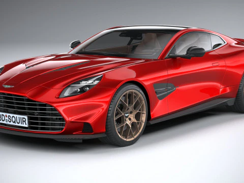 Aston Martin Vanquish 2025 3D Model