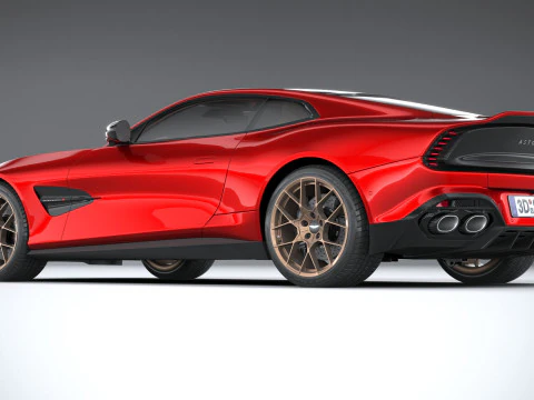Aston Martin Vanquish 2025 3D Model