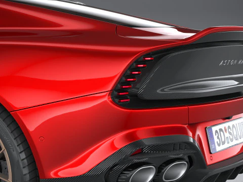 Aston Martin Vanquish 2025 3D Model