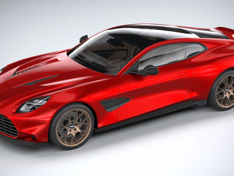 Aston Martin Vanquish 2025 3D Model