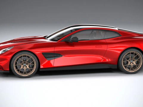 Aston Martin Vanquish 2025 3D Model