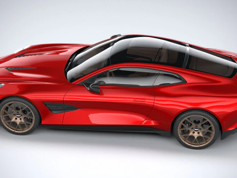 Aston Martin Vanquish 2025 3D Model