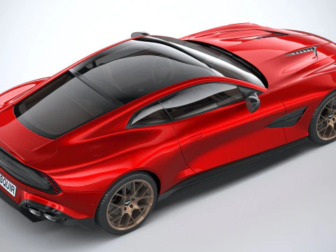 Aston Martin Vanquish 2025 3D Model