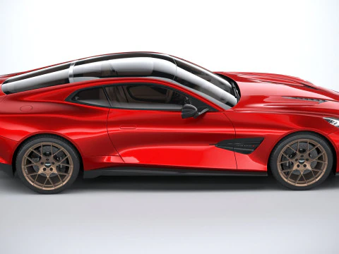 Aston Martin Vanquish 2025 3D Model