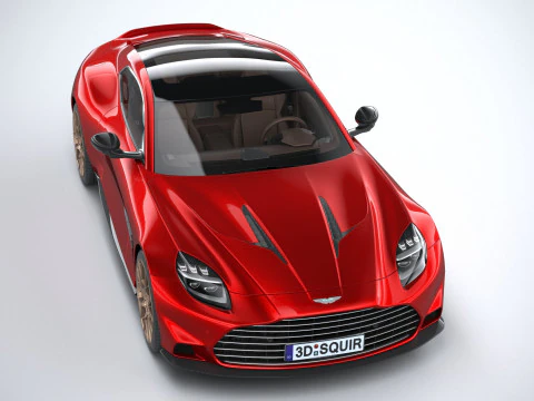 Aston Martin Vanquish 2025 3D Model