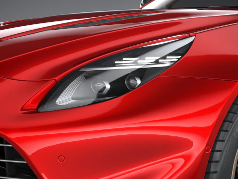 Aston Martin Vanquish 2025 3D Model