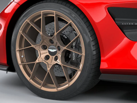 Aston Martin Vanquish 2025 3D Model