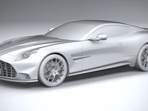 Aston Martin Vanquish 2025 3D Model