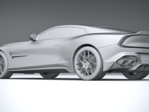 Aston Martin Vanquish 2025 Modelo 3D