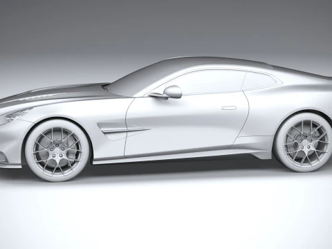 Aston Martin Vanquish 2025 3D Model