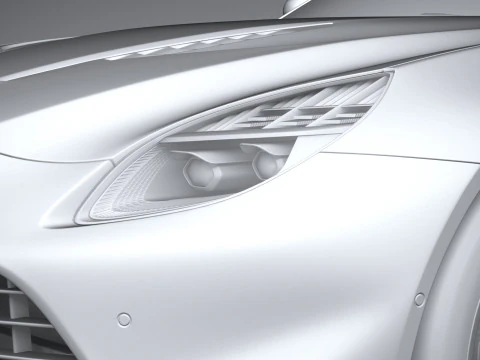 Aston Martin Vanquish 2025 3D Model