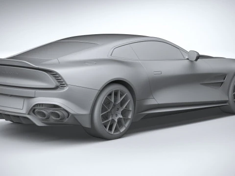 Aston Martin Vanquish 2025 3D Model