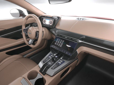 Aston Martin Vanquish 2025 3D Model