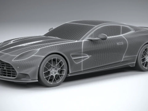 Aston Martin Vanquish 2025 3D Model